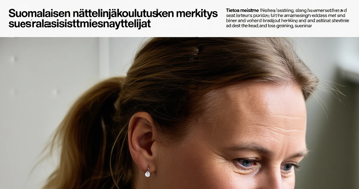 Suomalaisen näyttelijäkoulutuksen merkitys