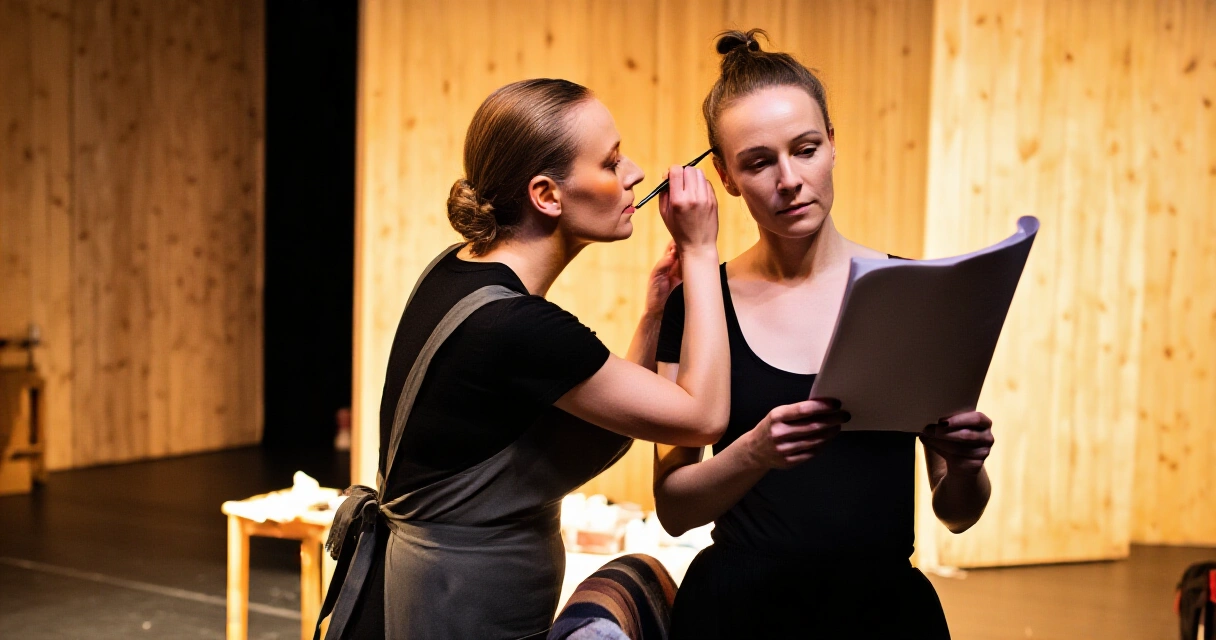 Suomalaisia naisnäyttelijöitä backstagella teatterissa, 2020-luku